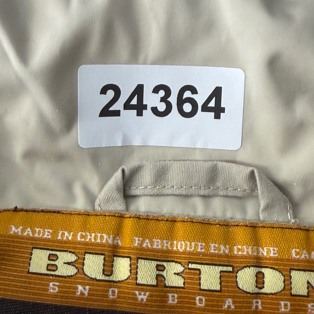 Burton Anorak Mens M Outland Tan Pullover Snowboard Jacket Sport EUC - Picture 10 of 10